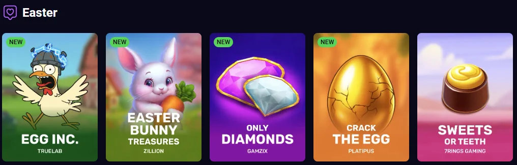 Lucky7even Giochi